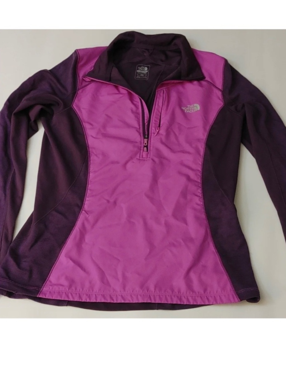 The North Face Flight Series merino wool half zip W Med